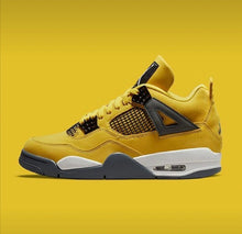 Charger l&#39;image dans la galerie, Air Jordan 4 Retro Tour Yellow (Lightning)Boîte endommagée
